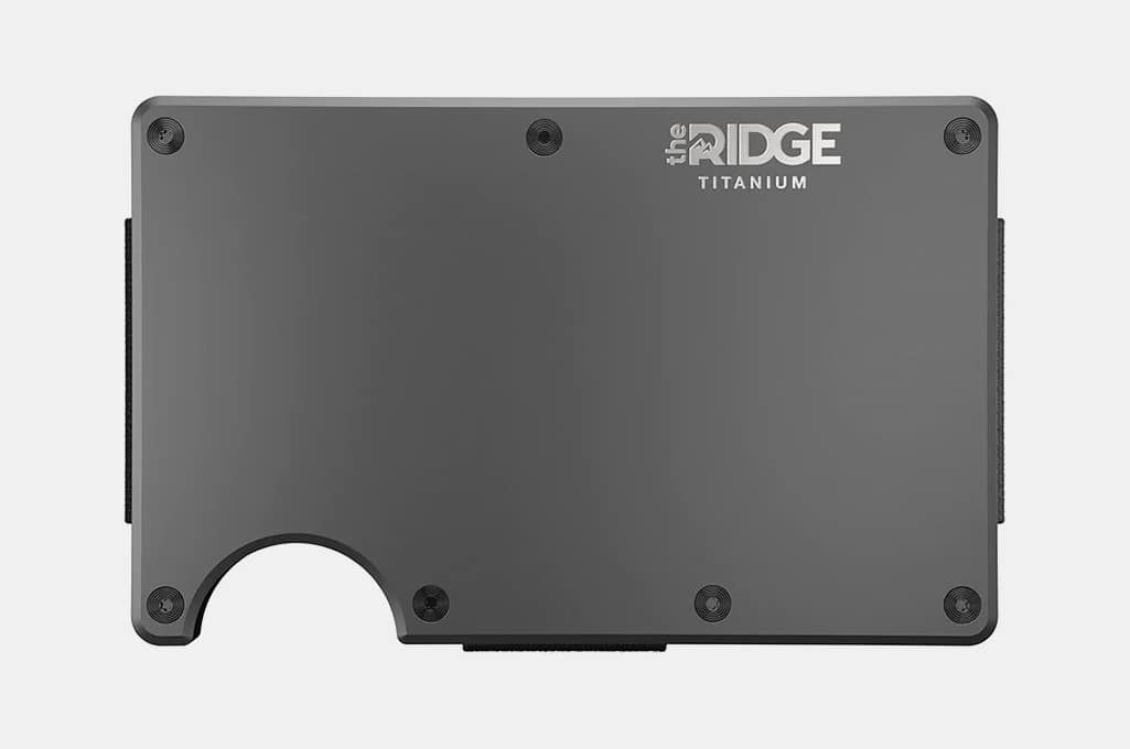 The Ridge Titanium Wallet