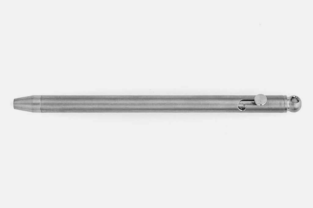 Flytanium Mini Bolt-Action Titanium Pen