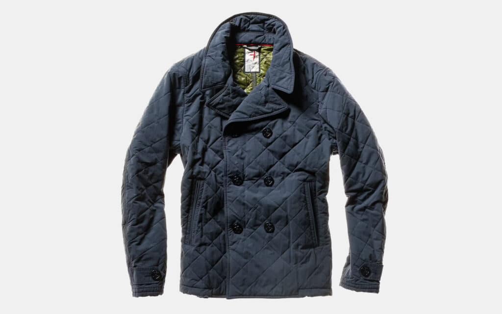 Relwen Thermal Quilted Peacoat