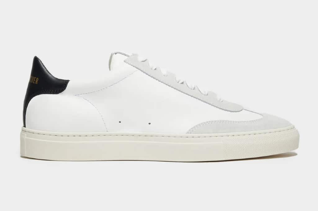 Todd Snyder Tuscan Low Profile Sneakers in White