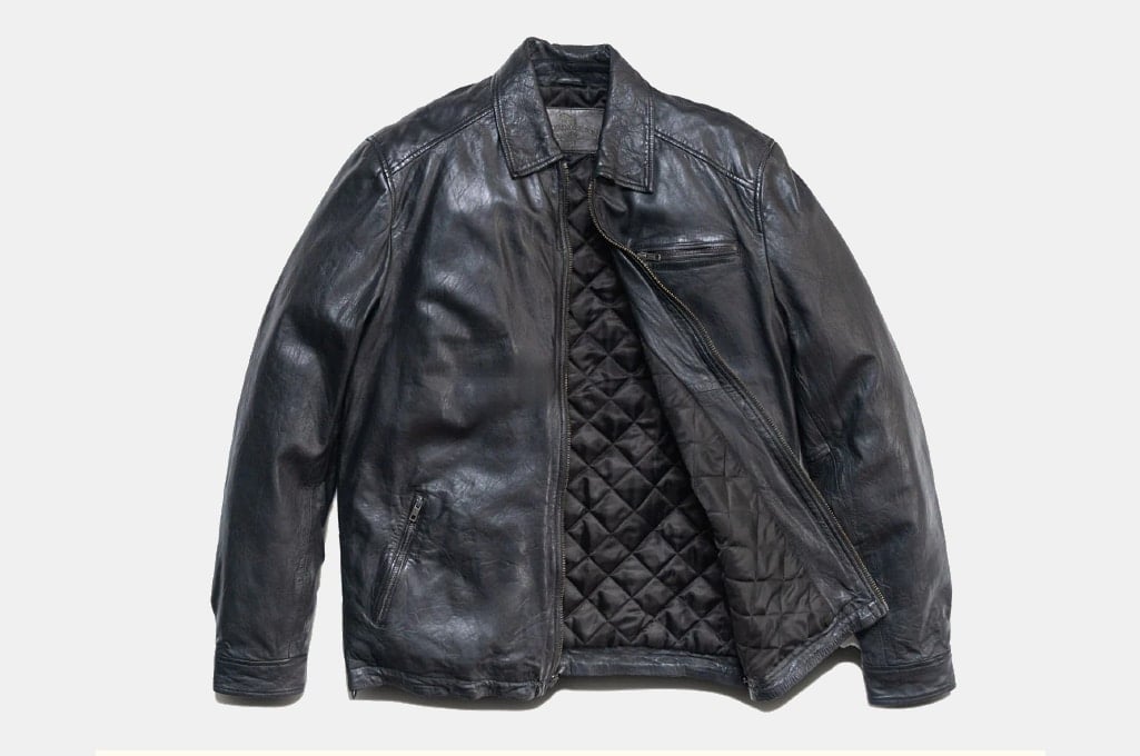 Buffalo Jackson Glenwood Leather Riding Jacket