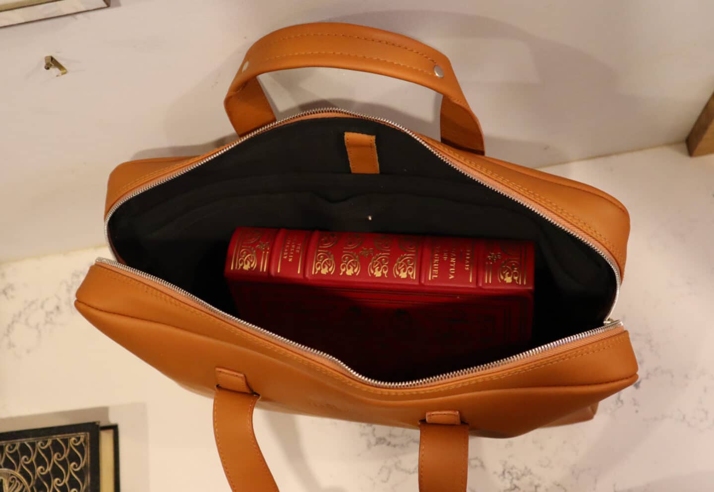 Harber London Everyday Leather Briefcase Review | GearMoose - Briefcase Penthouse Interior Design