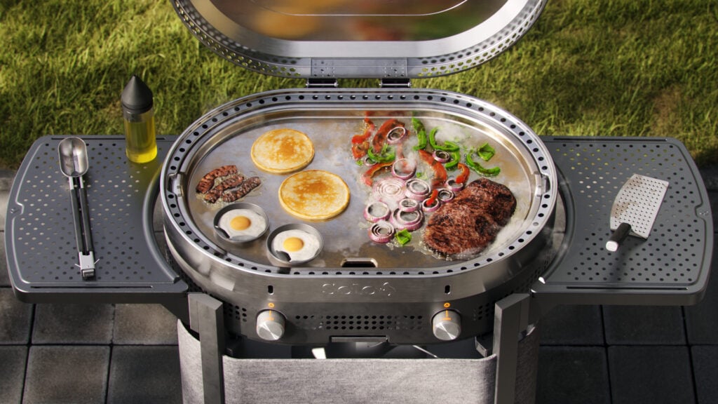 Solo Stove Steelfire Griddle Cooking