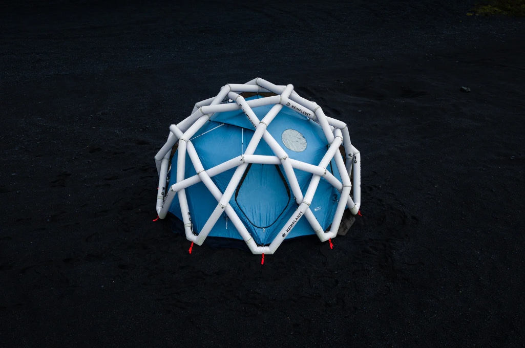 Heimplanet MAVERICKS Expedition Blue Ice Tent Lifestyle