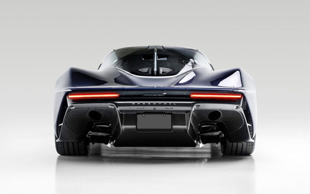 2020 McLaren Speedtail Rear