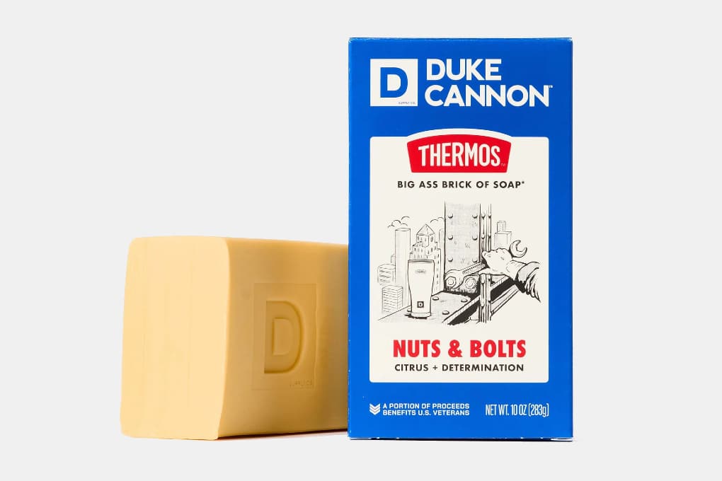 Duke Cannon x Thermos Collection Nuts and Bolts Big Ass Brick Of Soap
