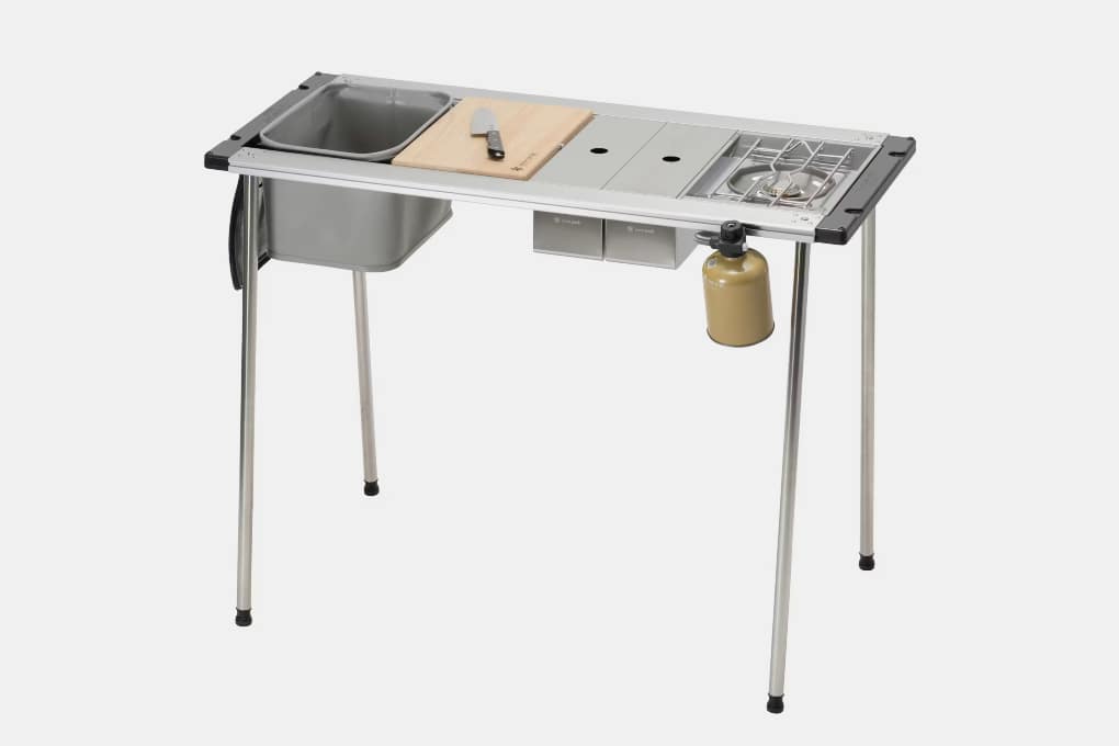 Snow Peak Iron Grill Table Camp Kitchen