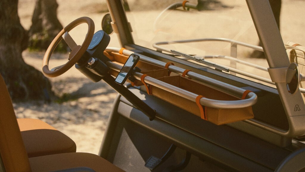 Amble One Electric Buggy Cockpit