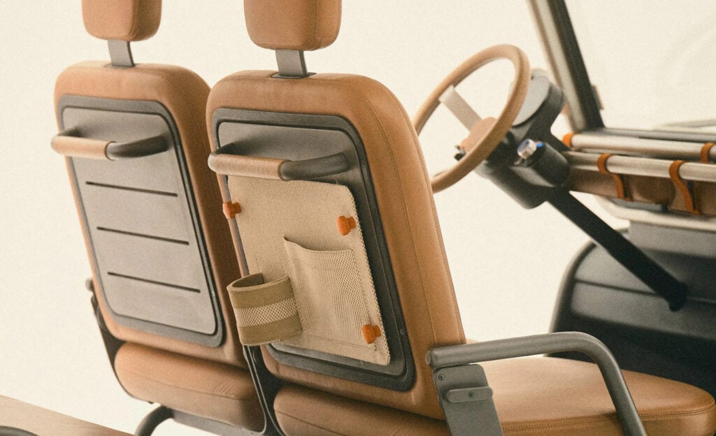 Amble One Electric Buggy Interior