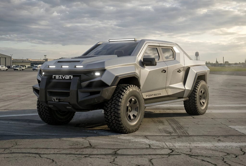 Rezvani Fortress Tactical Super Truck Front