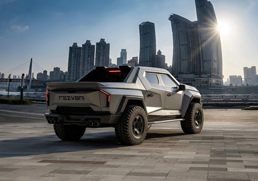 Rezvani Fortress Tactical Super Truck Rear