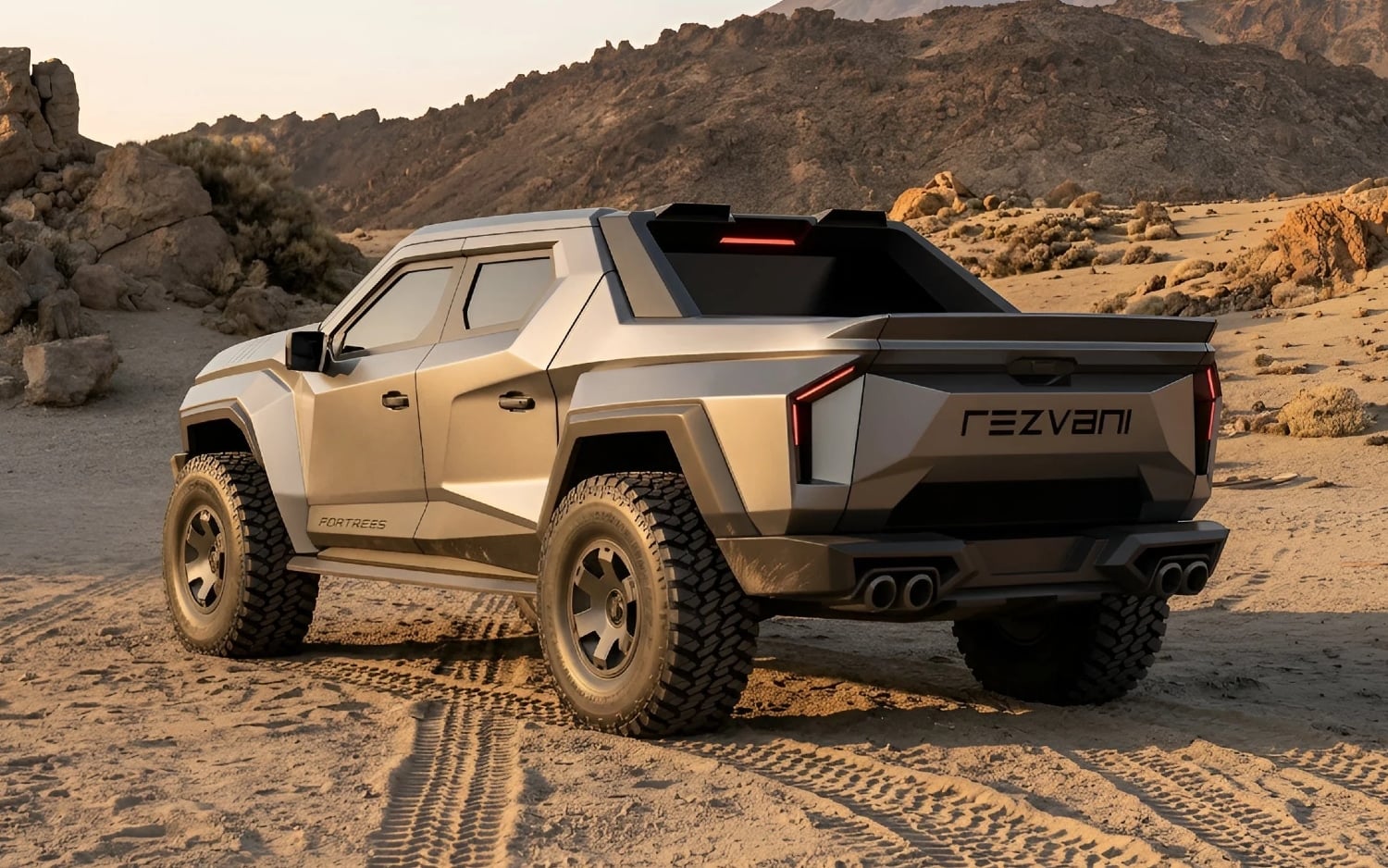 Rezvani Fortress Tactical Super Truck