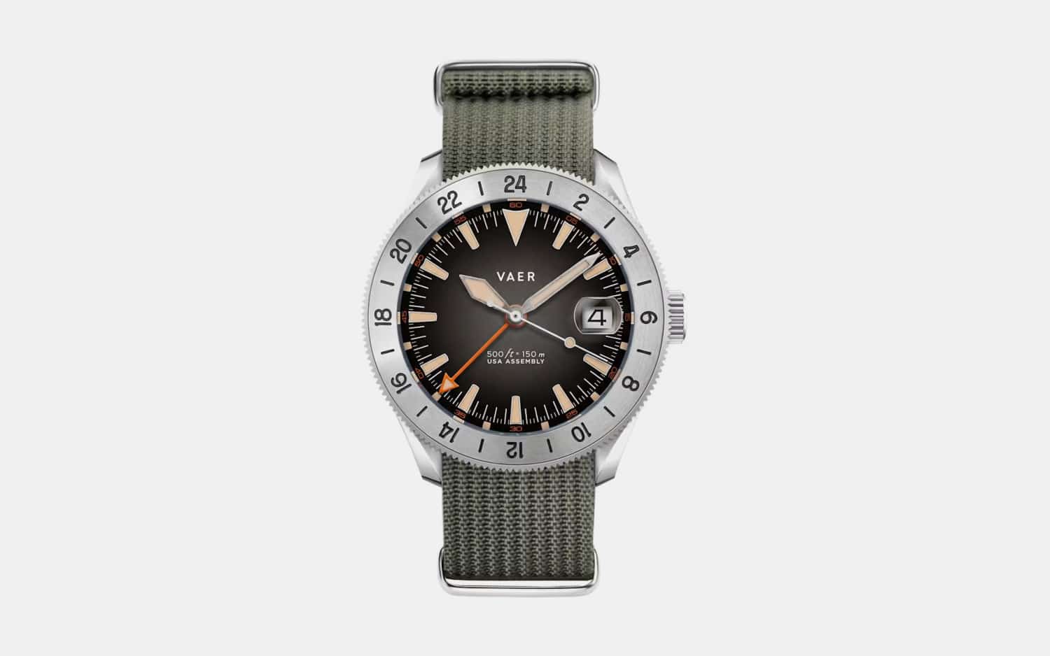 Vaer Watches G2 Huckberry GMT