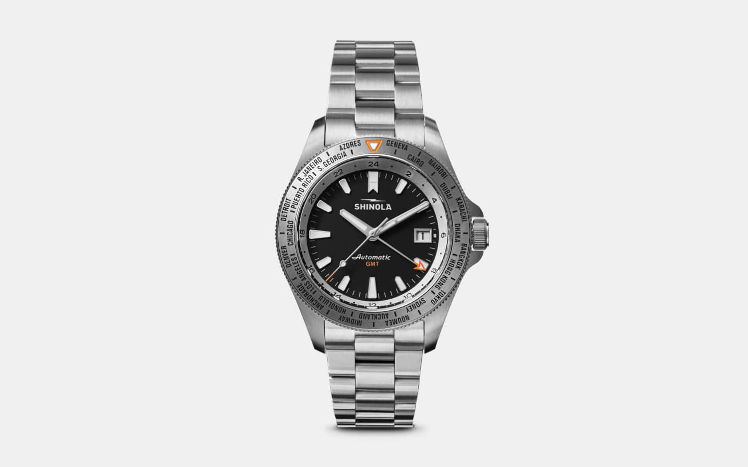 Shinola Monster World Timer GTM Watch