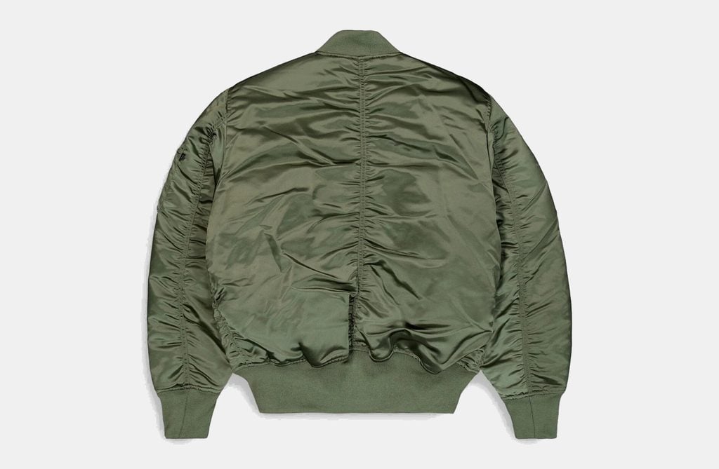 Alpha Industries MA-1 3M Base Bomber Jacket Back