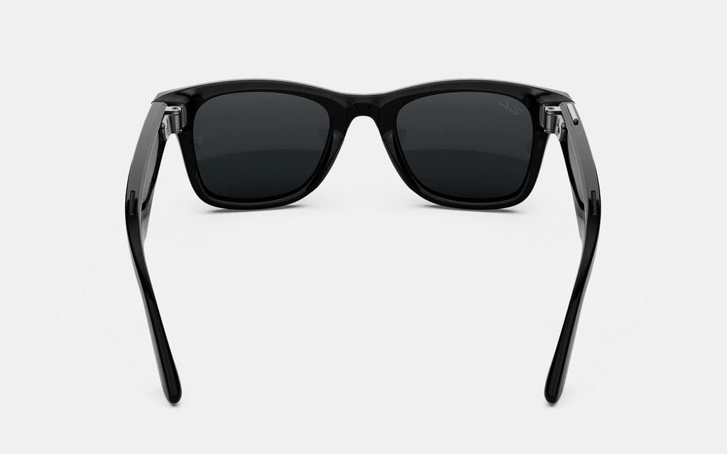 Ray-Ban x Meta AI Wayfarer glasses Rear View