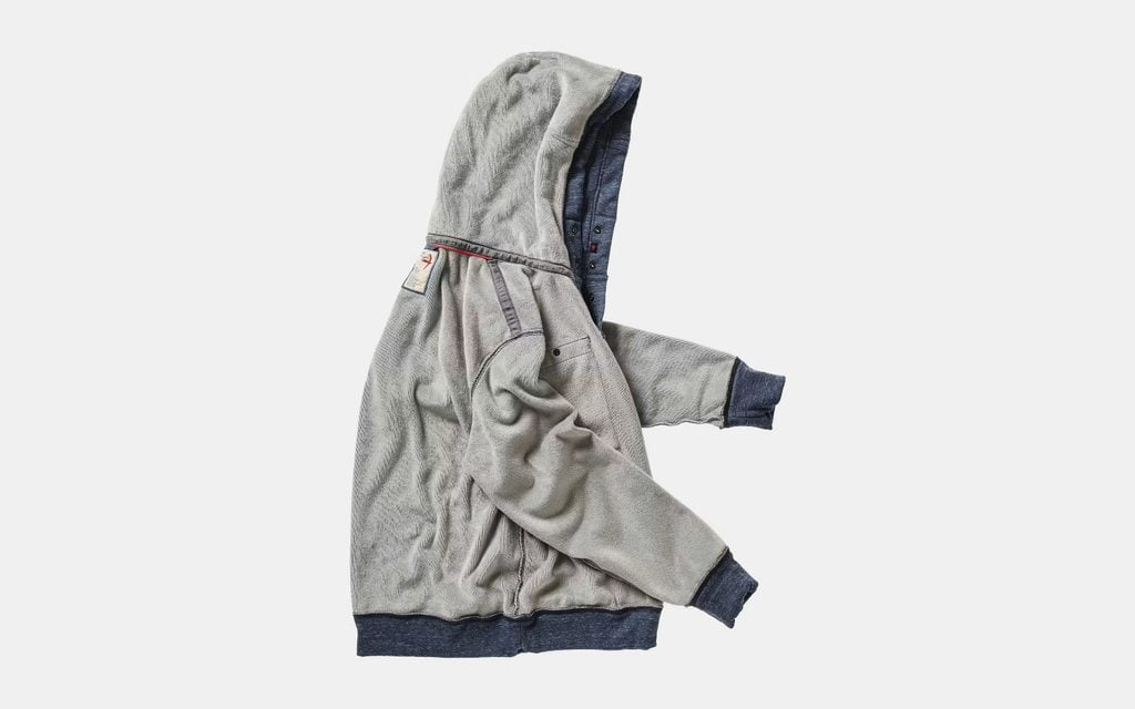 Rewlen Micropile Hoodie Inside Out